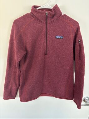 Patagonia Women’s Better Sweater Quarter-Zip Fleece Pullover